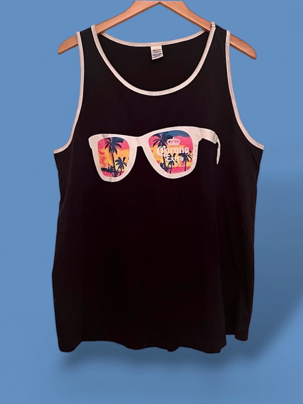 Corona Extra-Tank Top~Size M~Black~ Official Product